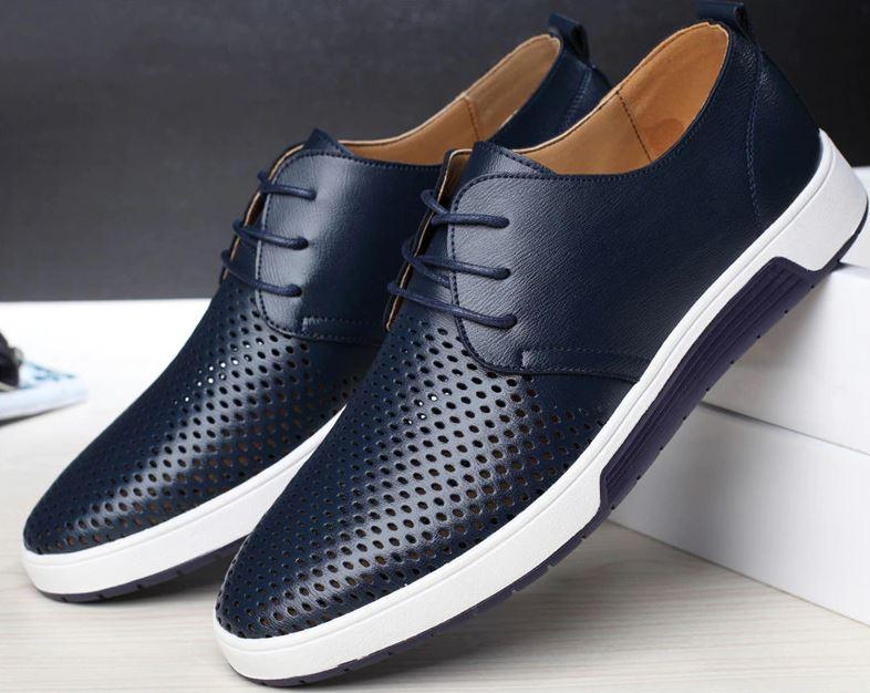Vittorio Fine - Respirer™ Leather Shoes - Oxford Elegance