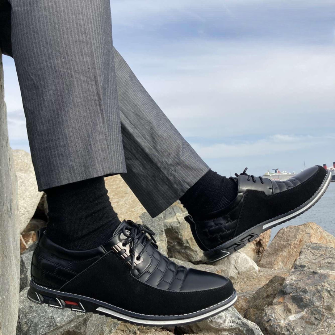 Vittorio Fine - Derby Leather Shoes - Oxford Elegance