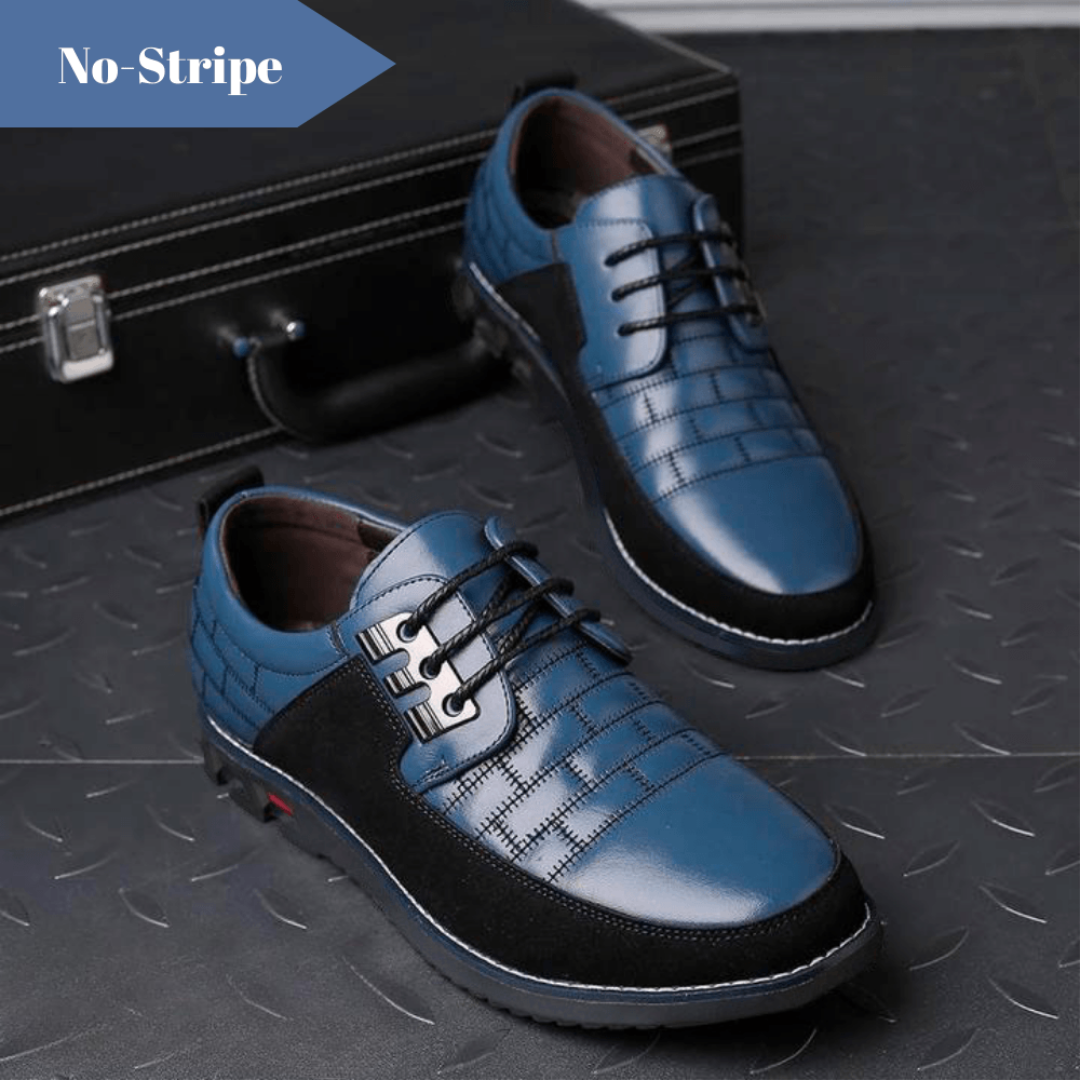 Vittorio Fine - No-Stripe Leather Shoes - Oxford Elegance