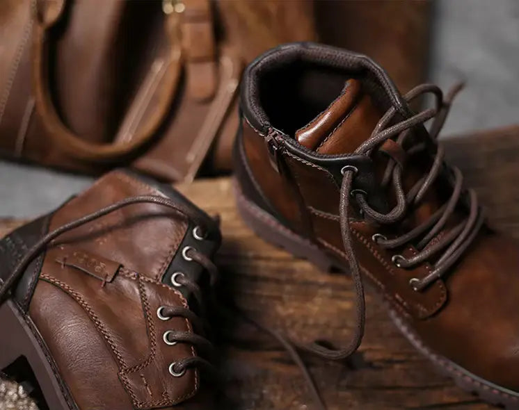 Vittorio Fine - Old Town Leather Oxford Boots