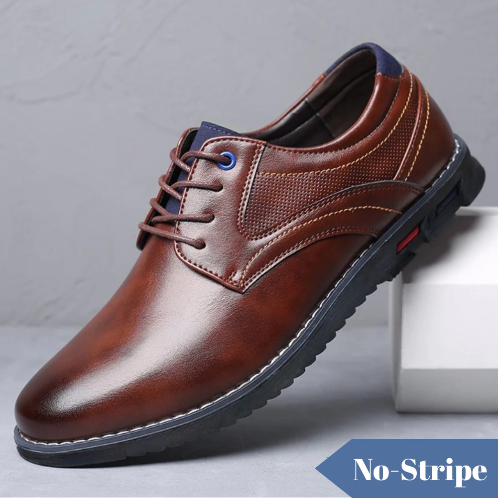 Vittorio Fine - Lisse No-Stripe Dress Shoes - Oxford Elegance