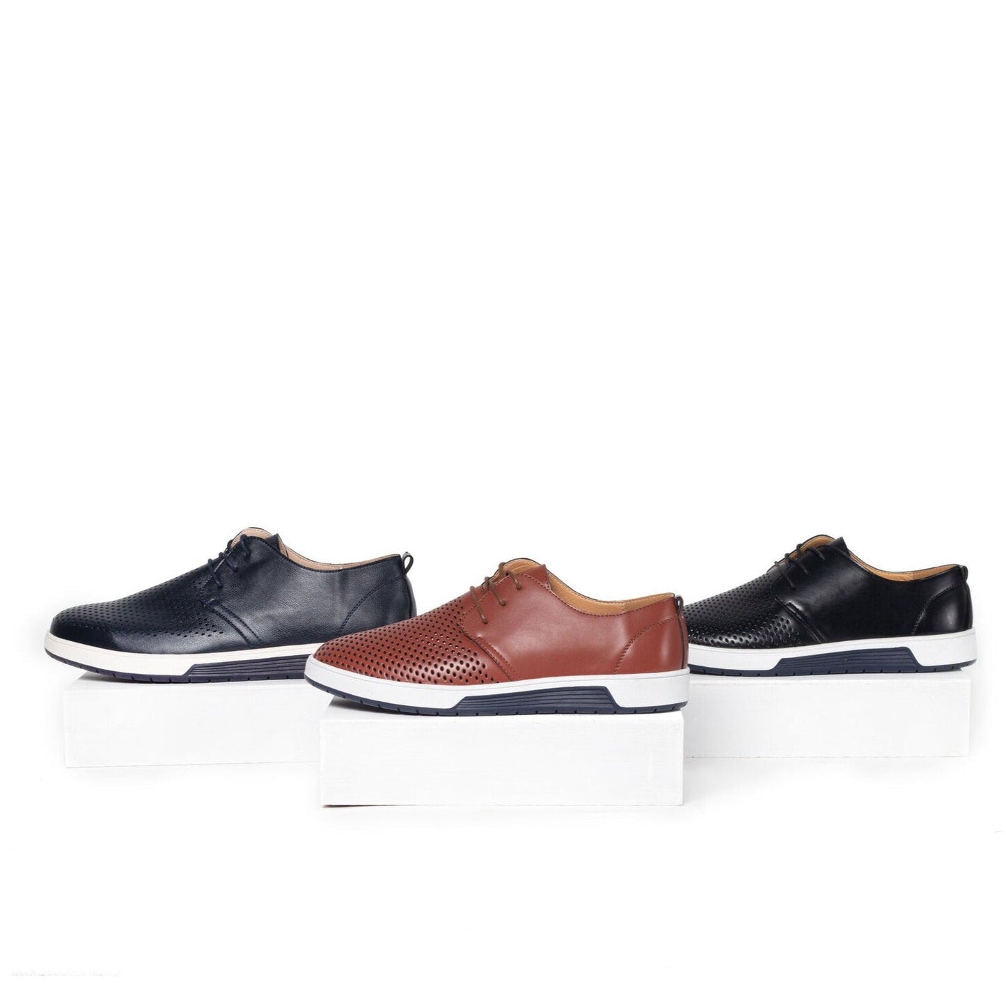 Vittorio Fine - Respirer™ Leather Shoes - Oxford Elegance