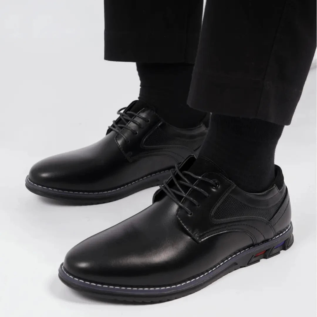 Vittorio Fine - Lisse No-Stripe Dress Shoes - Oxford Elegance