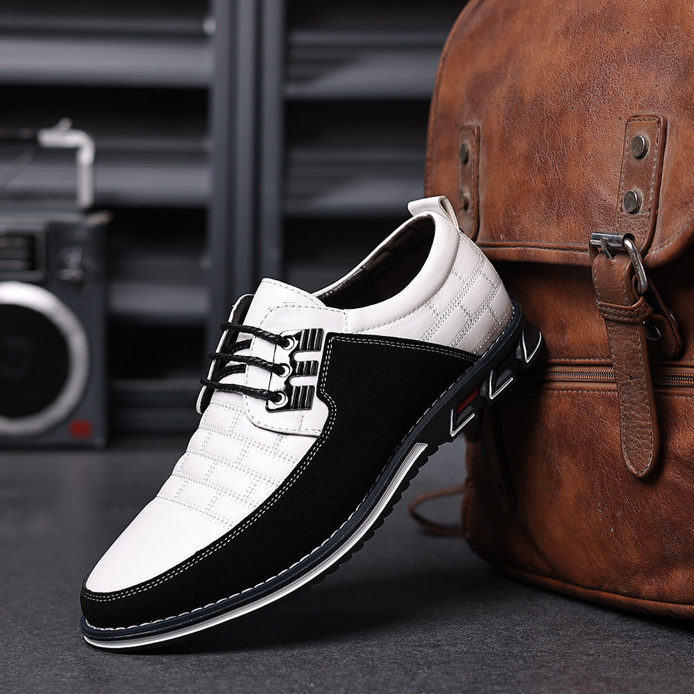 Vittorio Fine - Derby White Leather Shoes - Oxford Elegance