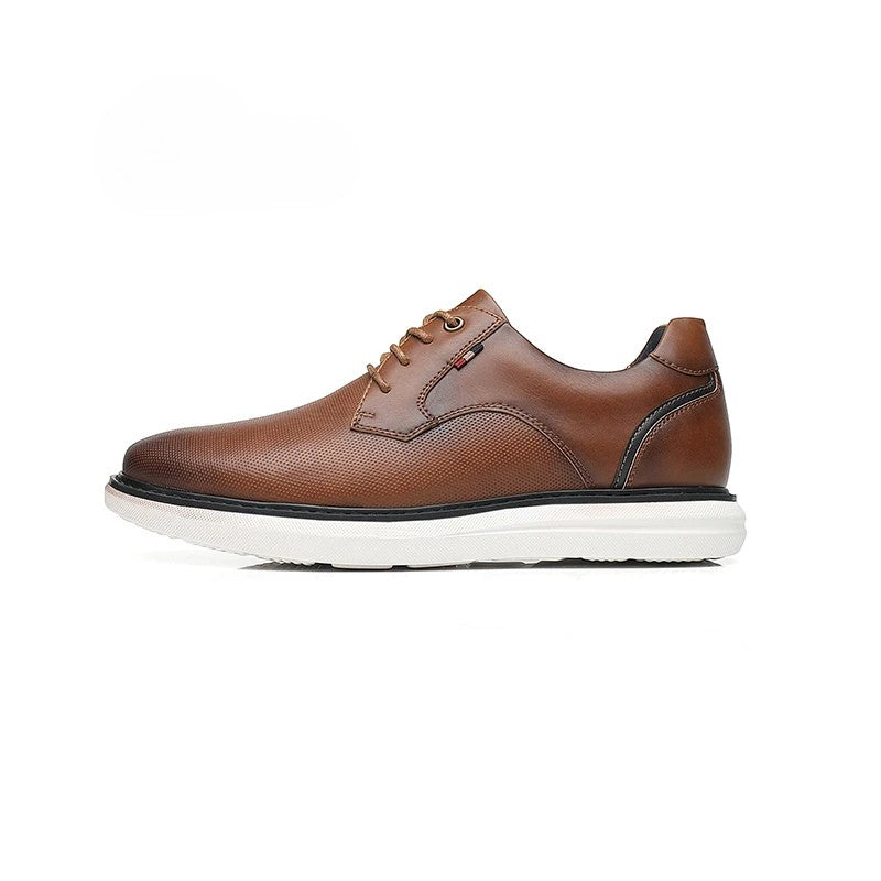 Vittorio Fine - Waterproof Leather Shoes - Brown
