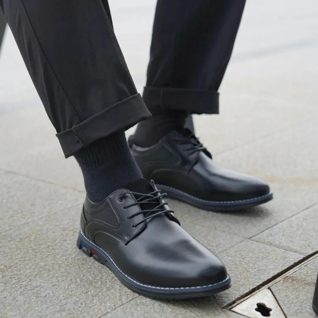 Vittorio Fine - Lisse No-Stripe Dress Shoes - Oxford Elegance