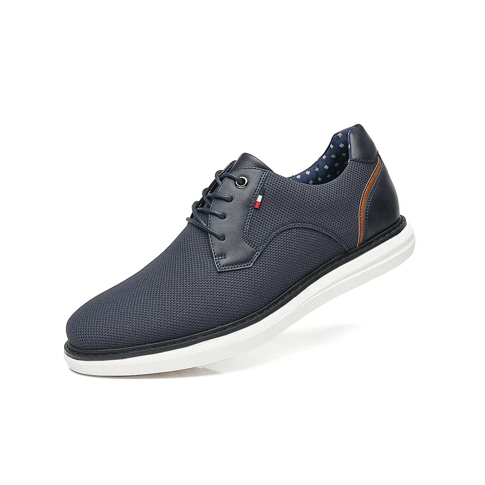 Vittorio Fine - Waterproof Leather Shoes - Blue