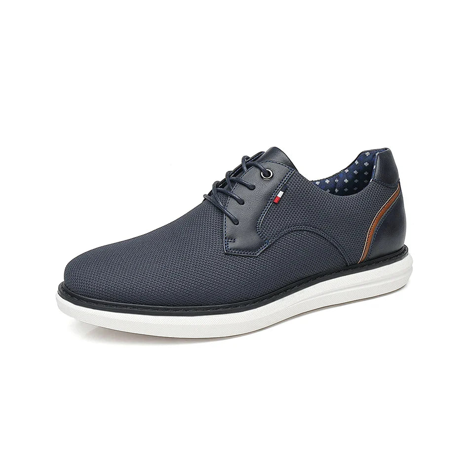 Vittorio Fine - Waterproof Leather Shoes - Blue
