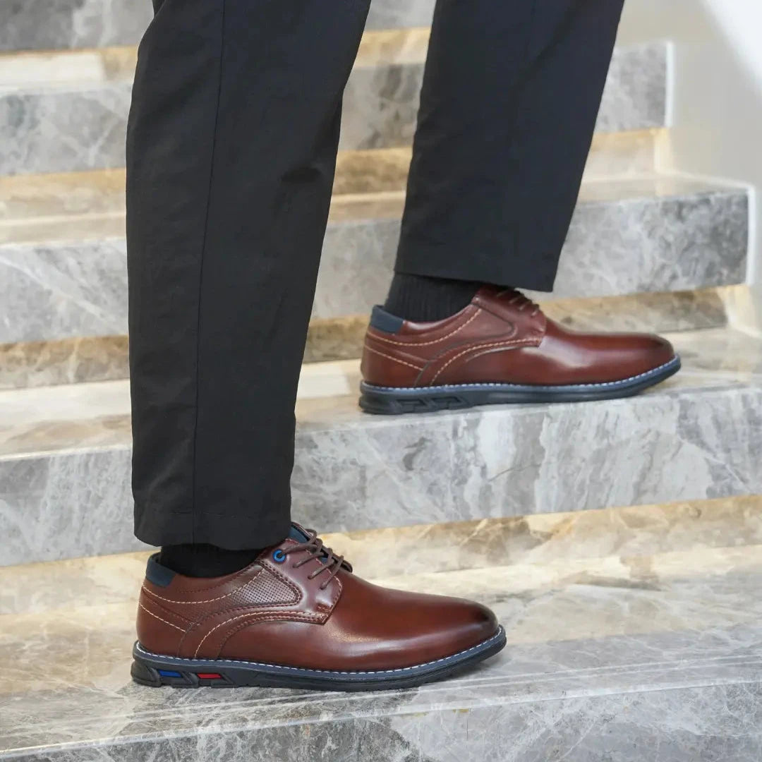 Vittorio Fine - Lisse No-Stripe Dress Shoes - Oxford Elegance