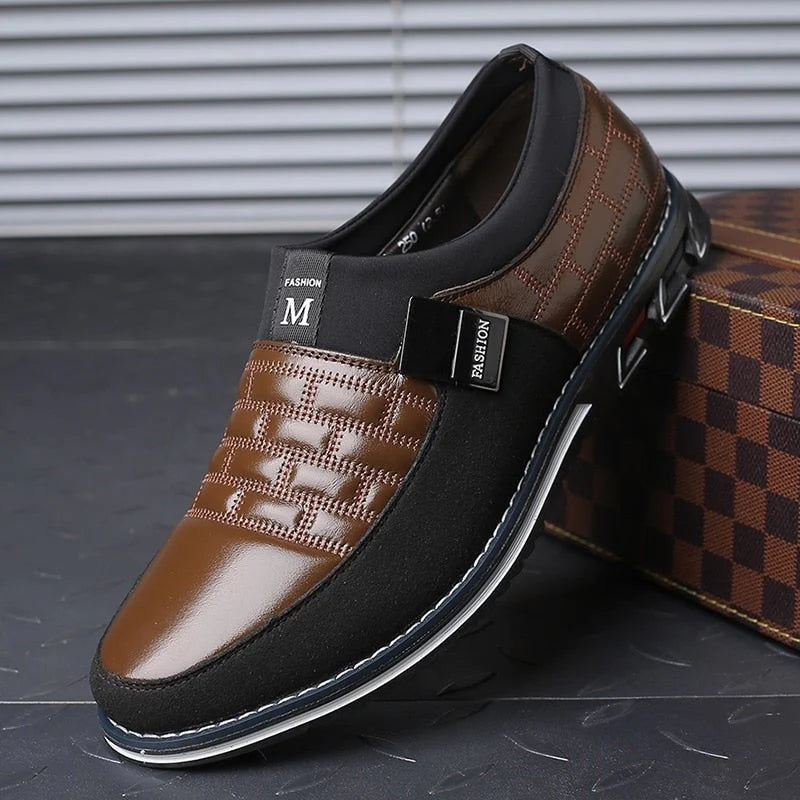 Vittorio Fine - Slip-On Leather Shoes - Oxford Elegance