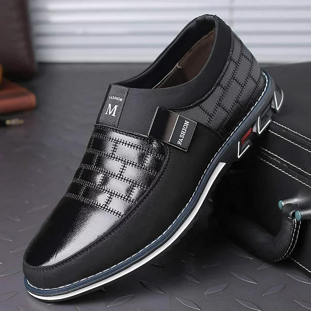 Vittorio Fine - Slip-On Leather Shoes - Oxford Elegance