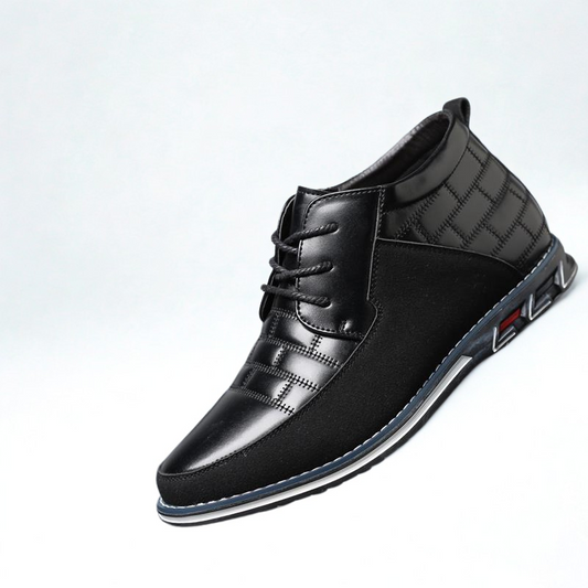 Vittorio Fine - Derby High Tops - Oxford Elegance Black