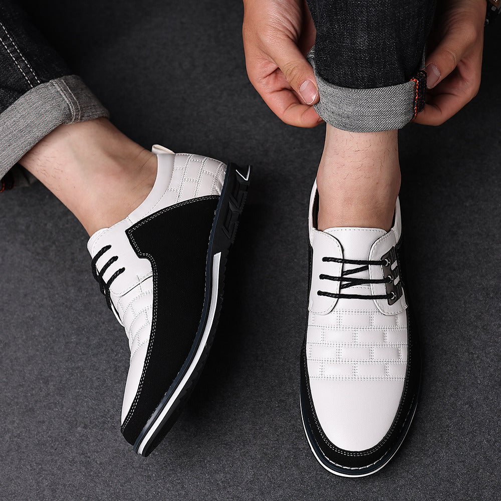 Vittorio Fine - Derby White Leather Shoes - Oxford Elegance