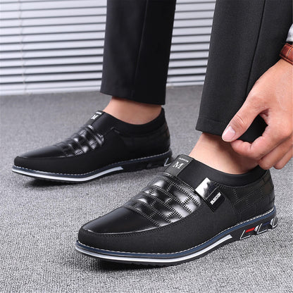Vittorio Fine - Slip-On Leather Shoes - Oxford Elegance
