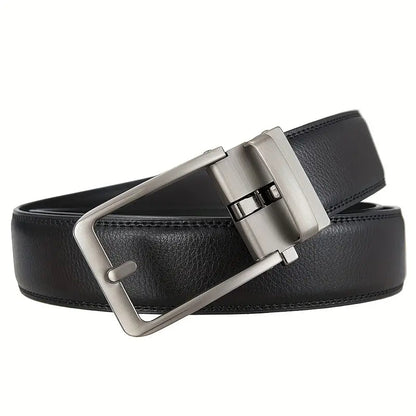 Vittorio Fine - Premium Oxford Casual Leather Belt –  OneSize Comfort Black