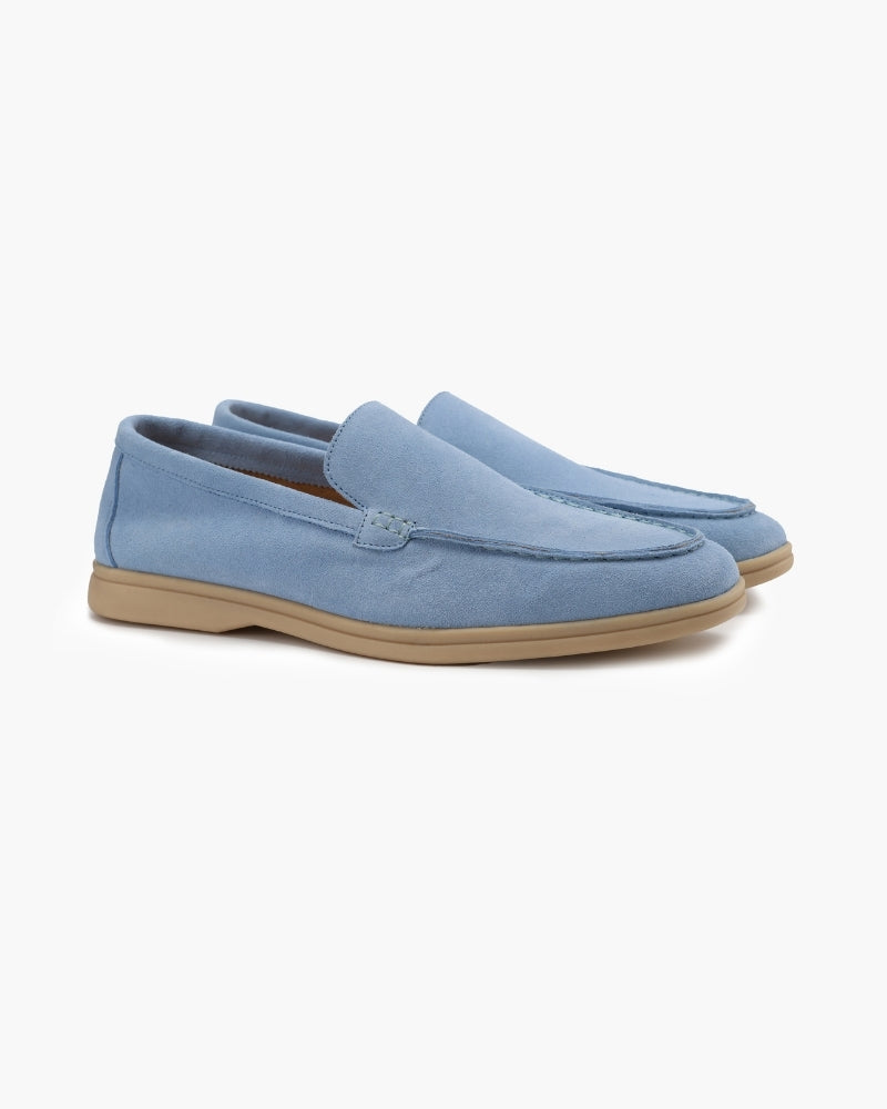 Vittorio Fine - Men’s Premium Suede Loafers – Slip-On Style