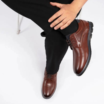 Vittorio Fine - Lisse No-Stripe Dress Shoes - Oxford Elegance