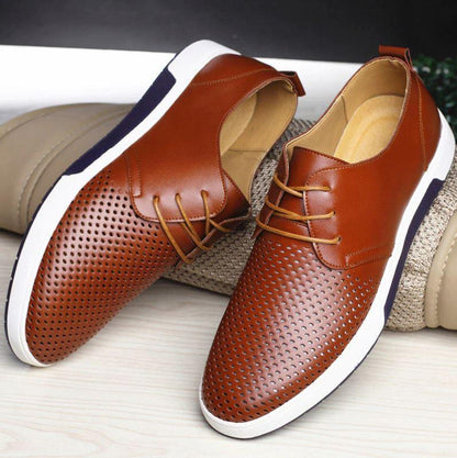 Vittorio Fine - Respirer™ Leather Shoes - Oxford Elegance