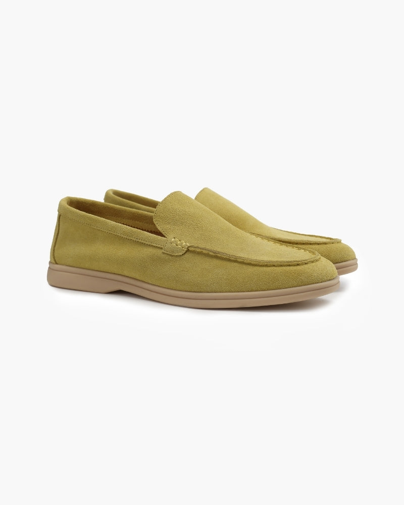Vittorio Fine - Men’s Premium Suede Loafers – Slip-On Style