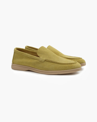 Vittorio Fine - Men’s Premium Suede Loafers – Slip-On Style