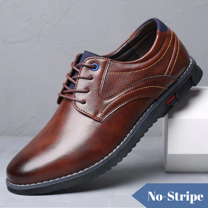 Vittorio Fine - Lisse No-Stripe Dress Shoes - Oxford Elegance