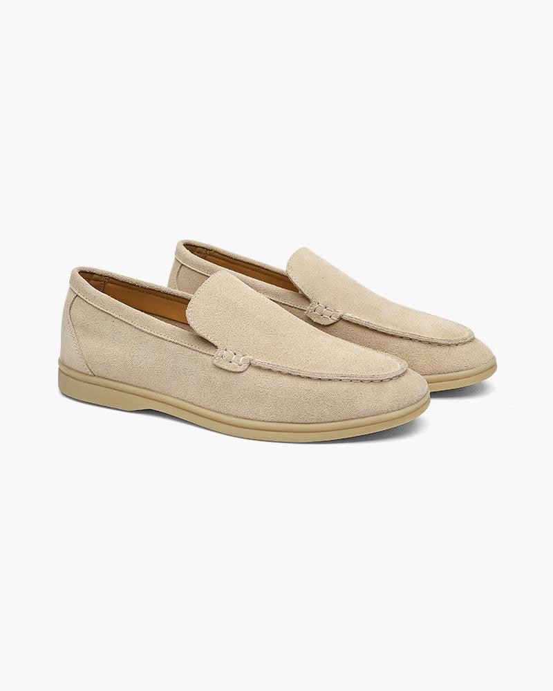 Vittorio Fine - Men’s Premium Suede Loafers – Slip-On Style
