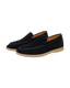 Vittorio Fine - Men’s Premium Suede Loafers – Slip-On Style - Black