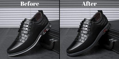 Vittorio Fine - No-Stripe Leather Shoes - Oxford Elegance