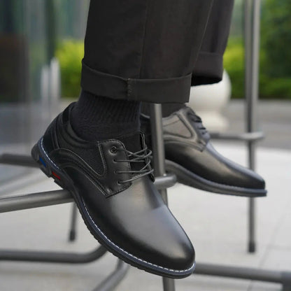 Vittorio Fine - Lisse No-Stripe Dress Shoes - Oxford Elegance