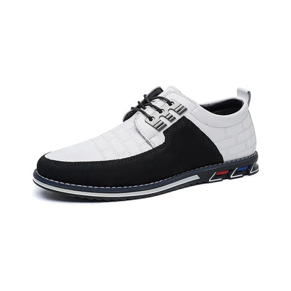 Vittorio Fine - Derby White Leather Shoes - Oxford Elegance