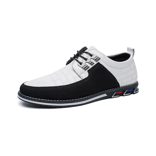 Vittorio Fine - Derby White Leather Shoes - Oxford Elegance
