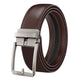 Vittorio Fine - Premium Oxford Casual Leather Belt –  OneSize Comfort Brown