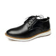 Vittorio Fine - Grandeur Leather Oxford Shoes - Black