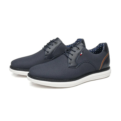 Vittorio Fine - Waterproof Leather Shoes - Blue