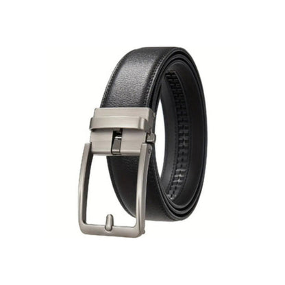 Vittorio Fine - Premium Oxford Casual Leather Belt –  OneSize Comfort Black