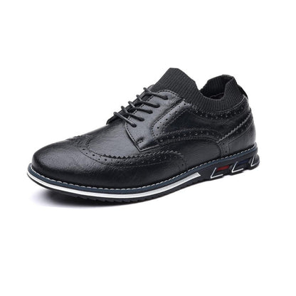 Vittorio Fine - Classic Slip-On Leather Shoes - Oxford Elegance