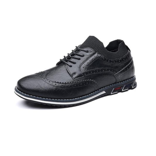 Vittorio Fine - Classic Slip-On Leather Shoes - Oxford Elegance