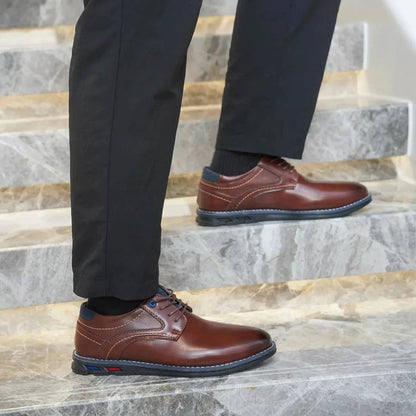 Vittorio Fine - Lisse No-Stripe Dress Shoes - Oxford Elegance